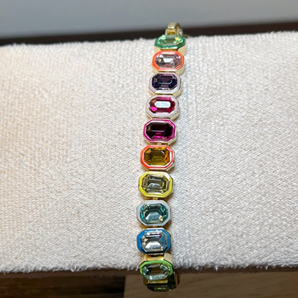 Baublebar Enamel And Multi-Color Gold Bracelet - … - image 6